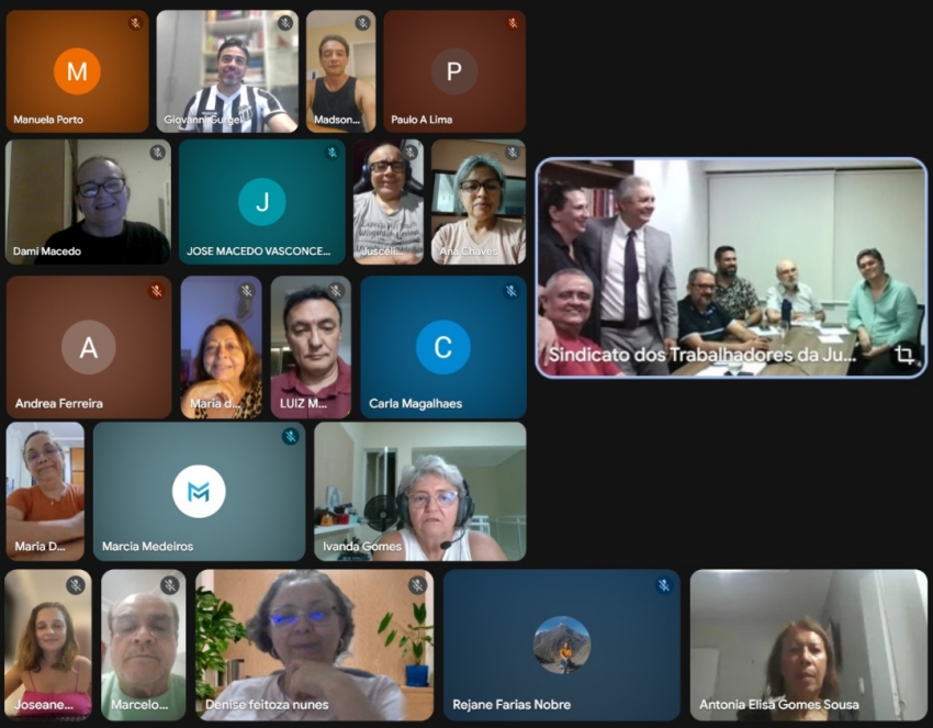 Categoria delibera coletivamente prioridades orçamentárias, convênios e lutas em primeira assembleia do Sintrajufe/CE em 2026