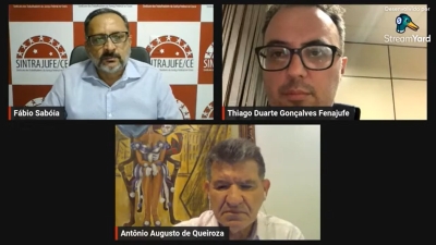 3° Encontro de Carreiras organizado pela Sintrajufe-CE tem participação dos convidados Thiago Duarte e Antônio Augusto
