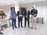 Diretoria do Sintrajufe-CE reúne-se com Corregedor do TRF5 e Juiz Federal para apresentar estudo sobre auxílio-saúde