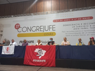 11° Congrejufe começa com boas-vindas dos coordenadores da Fenajufe e homenagem à luta da categoria