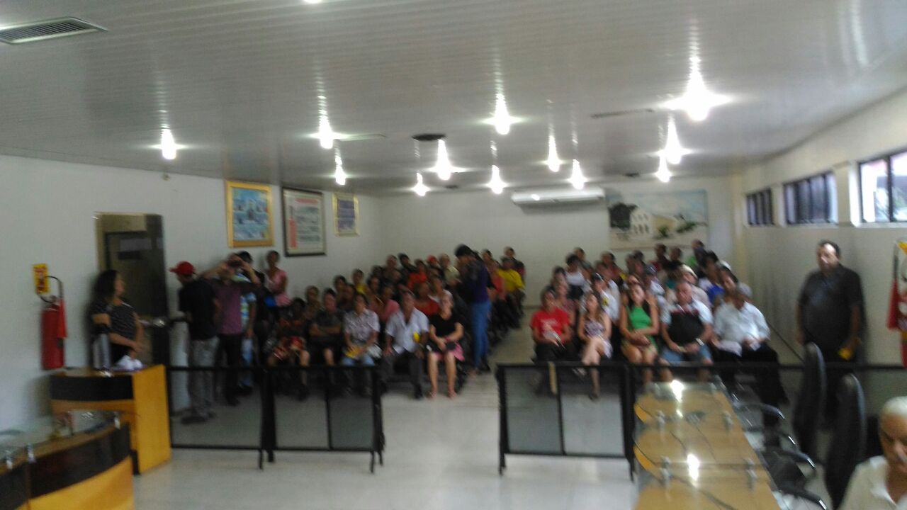 Audiência Pública realizada na Câmara Municipal de Pacajus, em defesa da Previdência e contra a PEC 287!