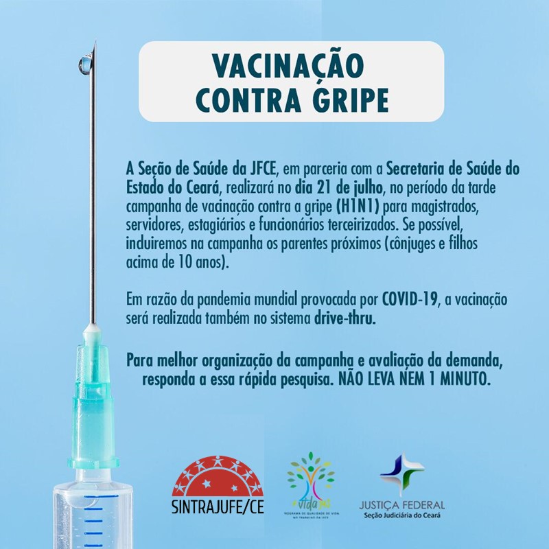 CAMPANHA DE VACINAÇÃO CONTRA GRIPE