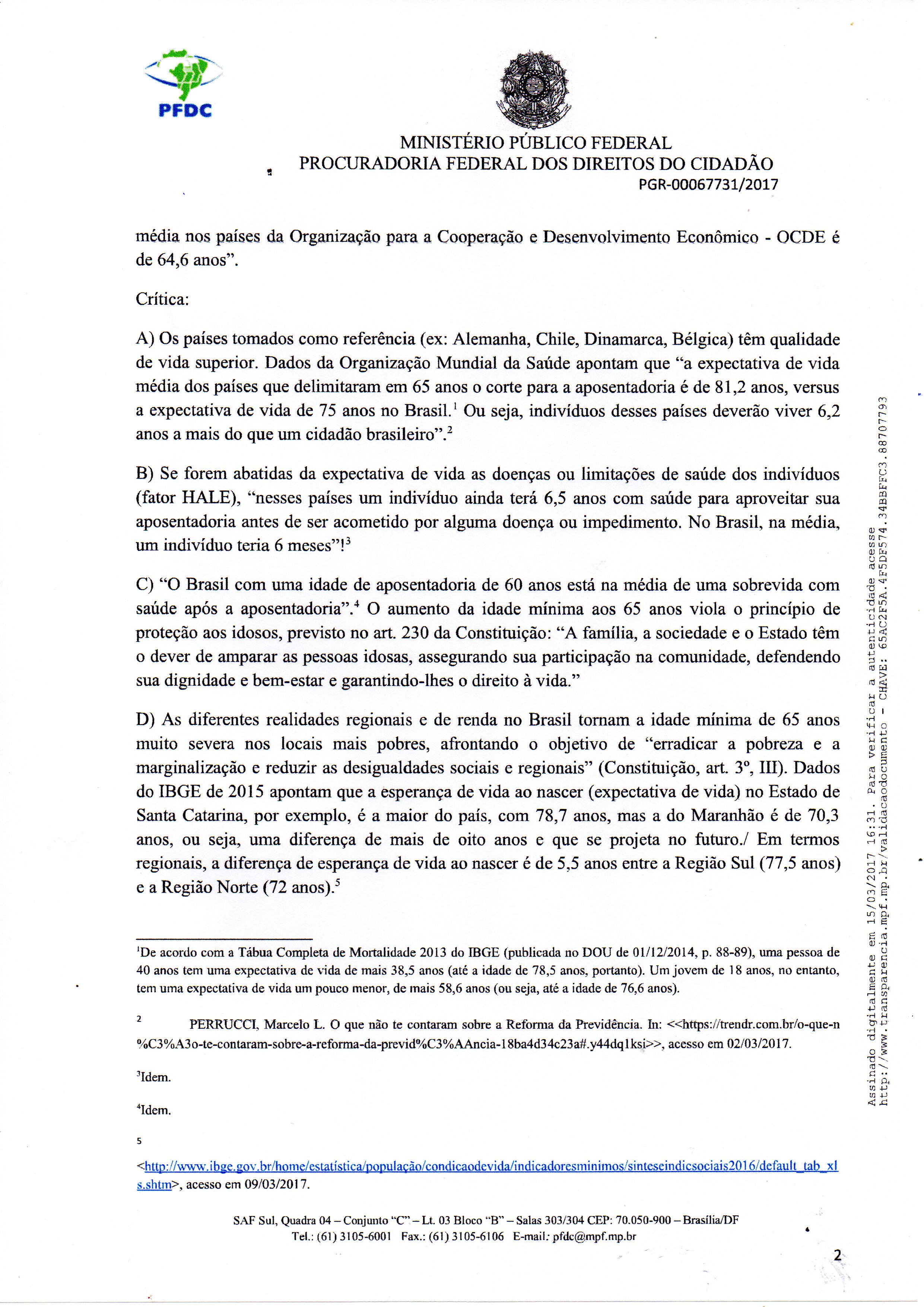 REFORMA CONSTITUCIONAL DA PREVIDÊNCIA E ASSISTÊNCIA SOCIAL (PEC 287/2016)